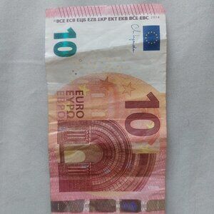 European 10 EURO bill